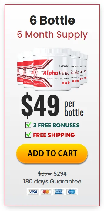 Alpha Tonic supplement for men